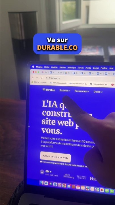 L'IA peut créer ton site internet en 30 secondes 