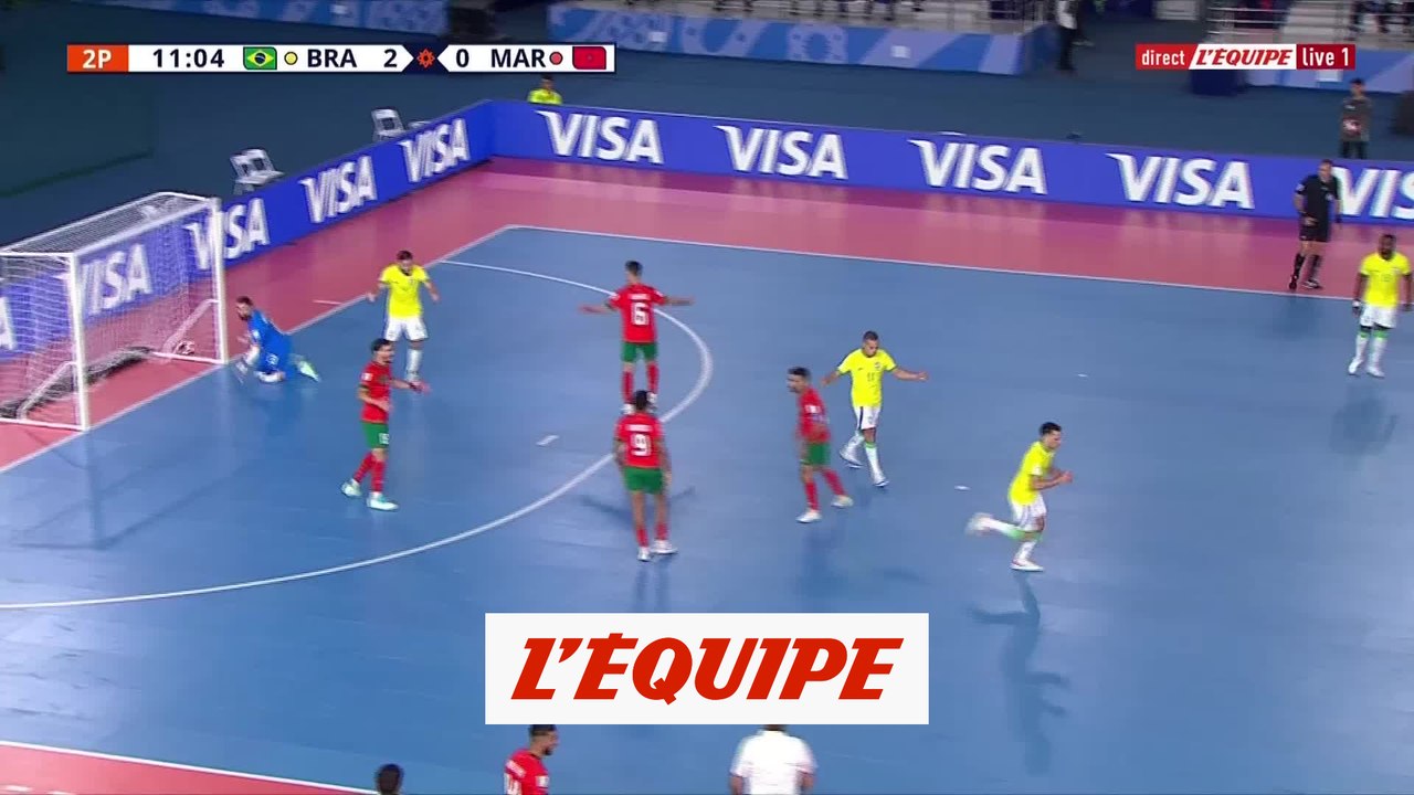 Brésil vs Maroc en Futsal : un combat acharné malgré la défaite 🇧🇷