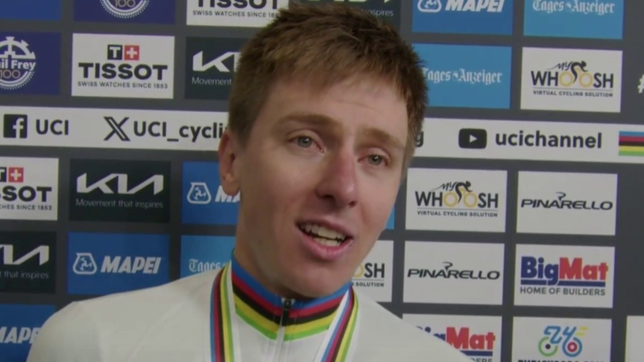 Cycling - UCI World Championships Zurich 2024 - Tadej Pogacar : "Incredible day ! I maybe did a stupid attack, but..."