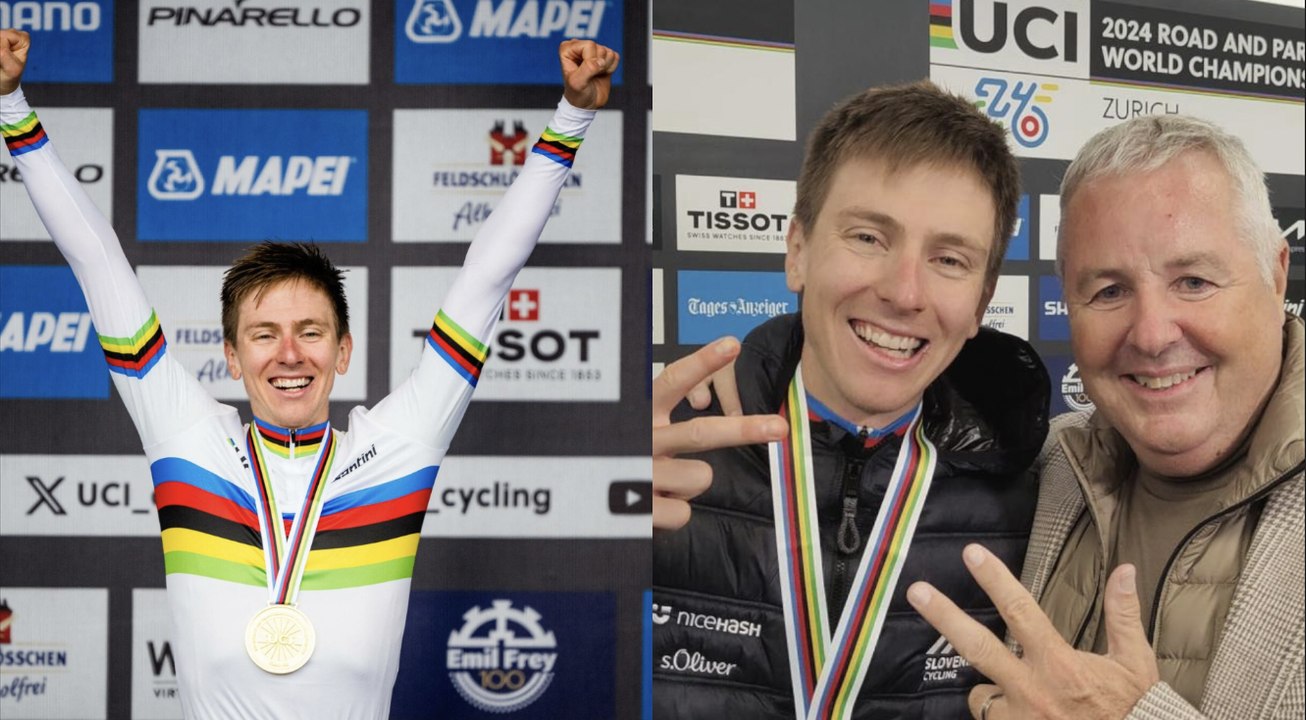 Cycling - UCI World Championships Zurich 2024 - Tadej Pogacar : "That's good... "