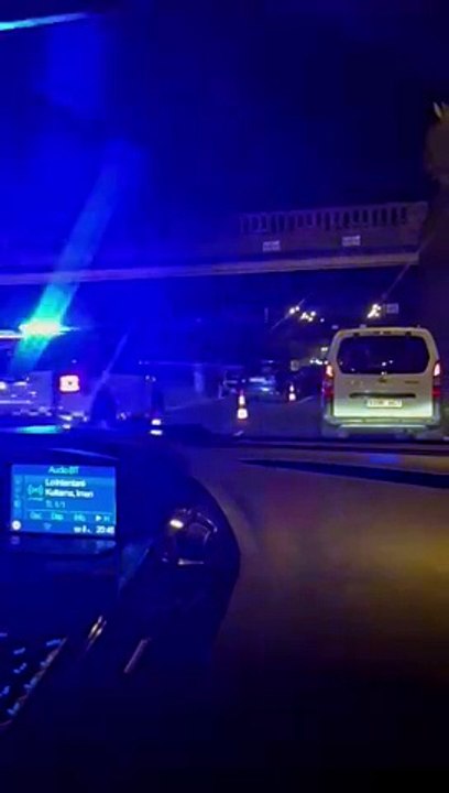 Accidente múltiple en la autopista TF-5