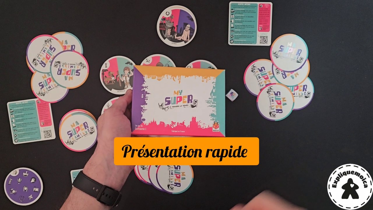 Présentation rapide de  MY SUPER à travers le temps par #maxilud #expliquemoica
