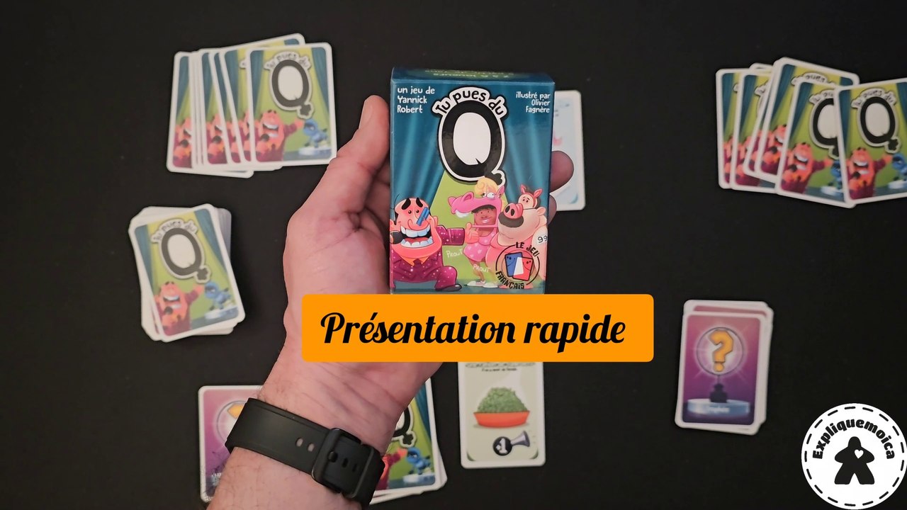 Présentation rapide de TU PUES DU Q  #lejeufrancais #expliquemoica
