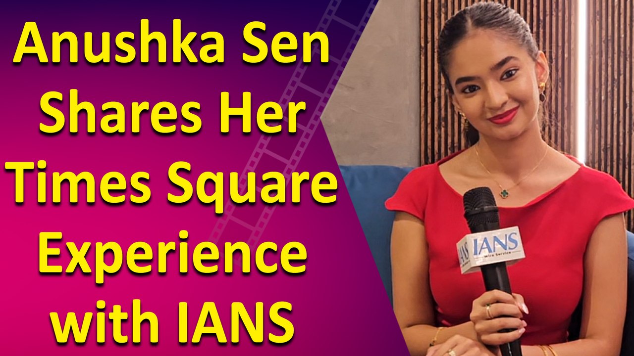 Anushka Sen Opens Up About Her Iconic Times Square Performance