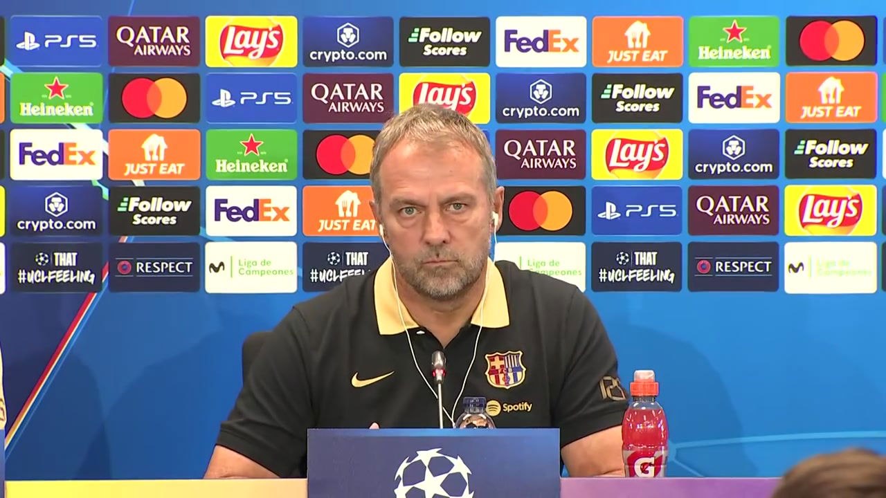 Marc Casado and Hansi Flick on Barcelona v Young Boys