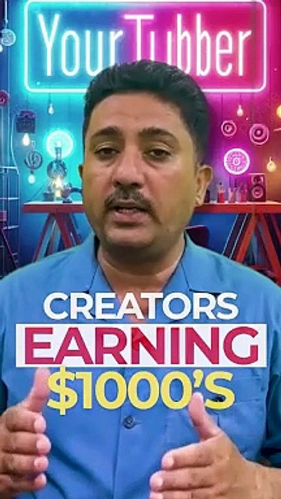 Creators online earnings