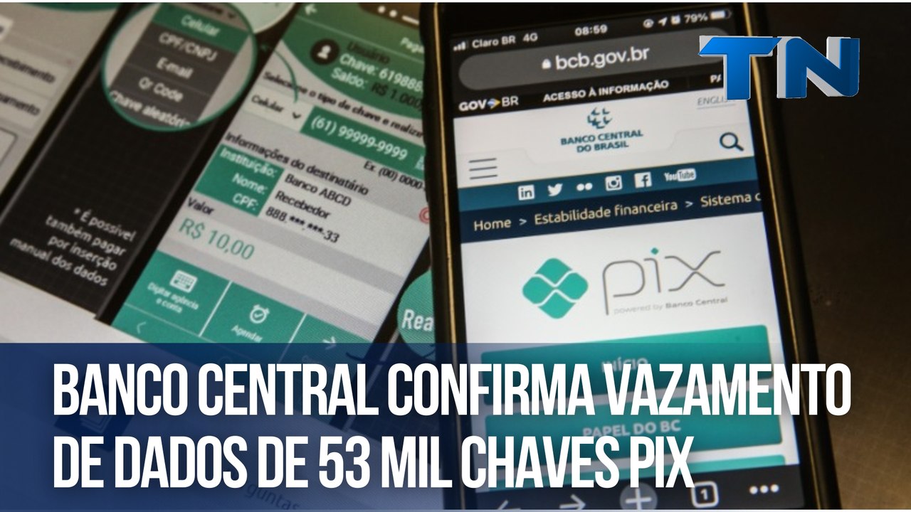 Banco Central confirma vazamento de dados de 53 mil chaves Pix | Mundo Digital
