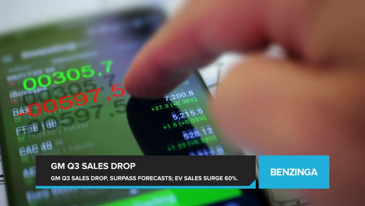 General Motors Q3 Sales Drop But Outperforms Industry Forecasts. EV Sales Surge 60%