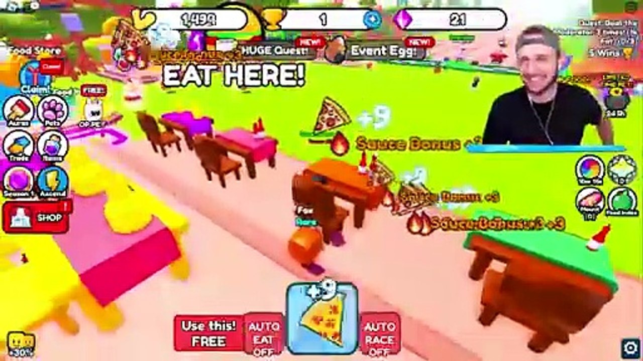 SSUNDEE FAT Simulator in Roblox