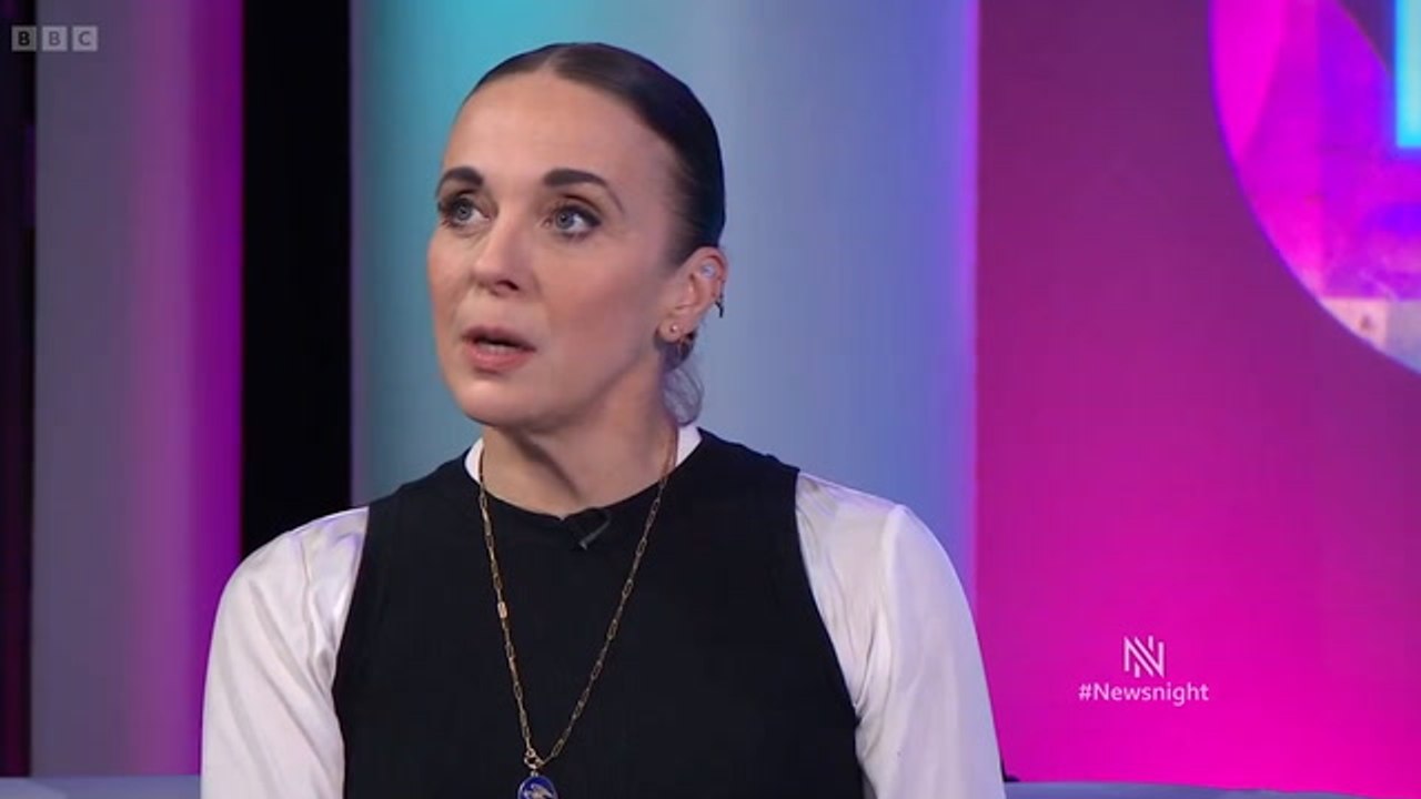 Amanda Abbington emotional as she details threats after Strictly complaint