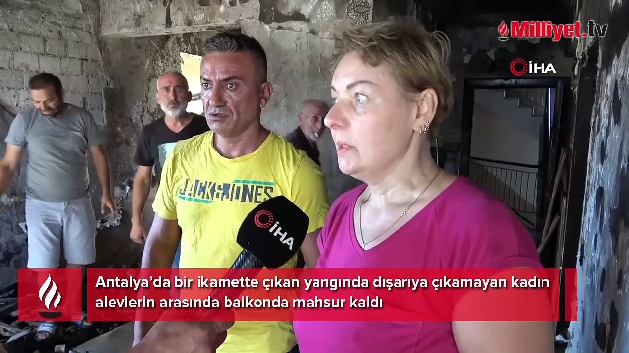 Uyandığında tüm evi alevler sarmıştı! Yangından mucize kurtuluş: Battaniyeyi vücuduna sardı
