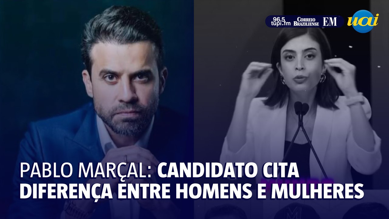 Marçal diz a diferença entre homens e mulheres