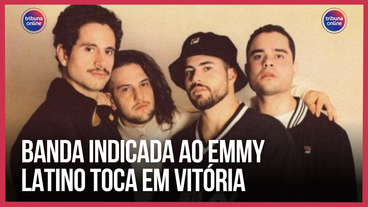 Banda indicada ao Emmy Latino toca em Vitória | Agenda Cultural