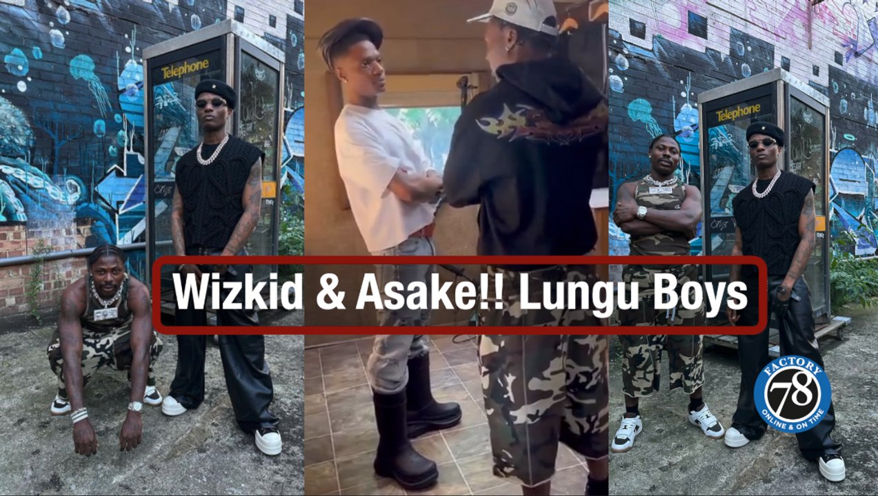 Wizkid & Asake!! Lungu Boys ❤️