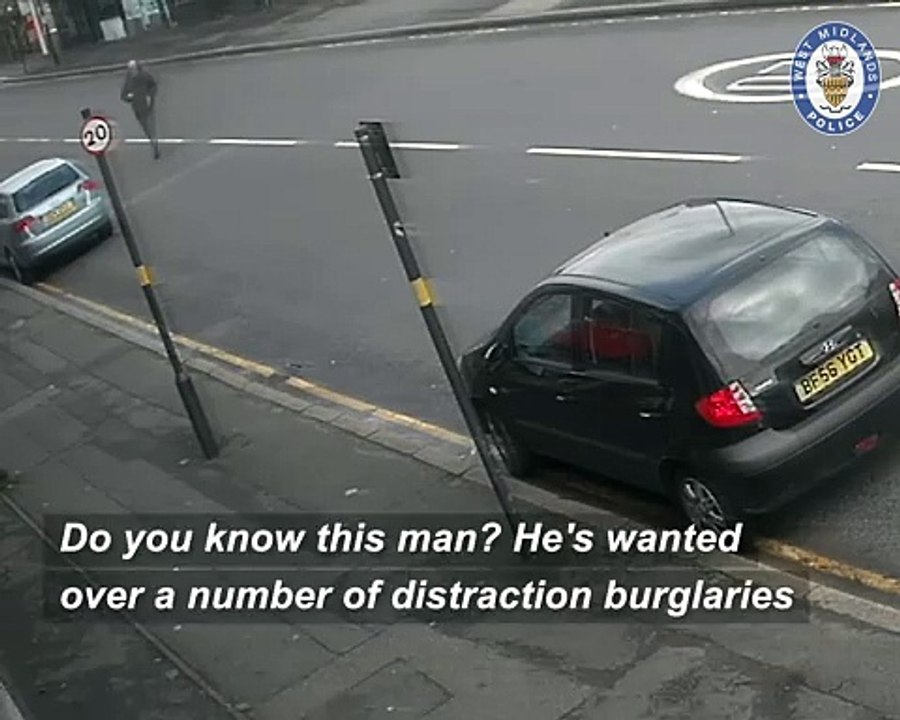 New video of distraction burglary suspect released