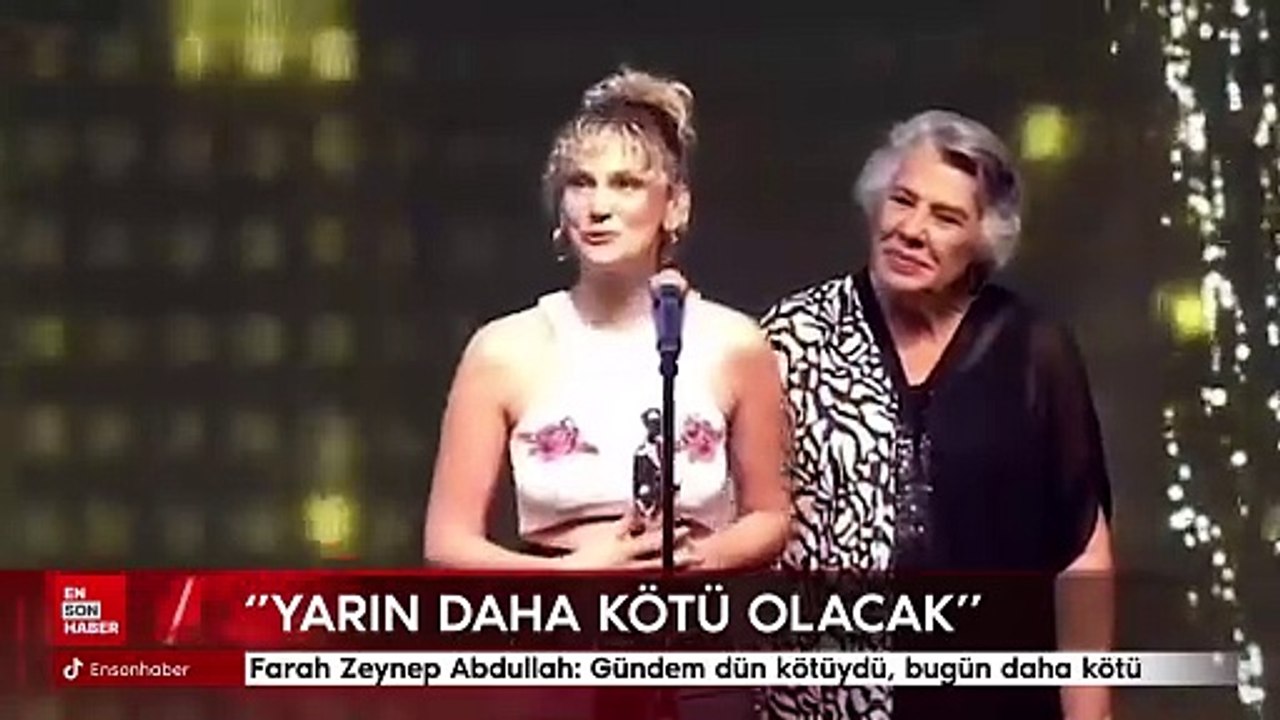 Farah Zeynep Abdullah: Gündem Dün Kötüydü, Bugün Daha Kötü