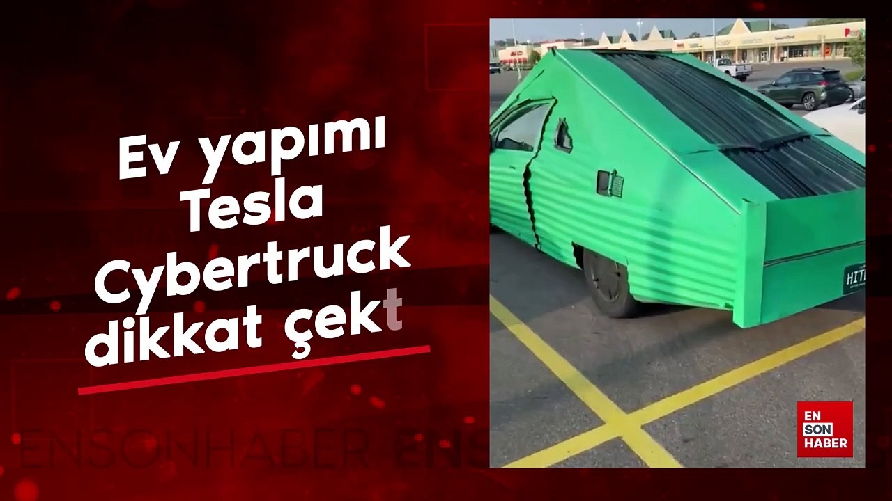 Ev yapımı Tesla Cybertruck güldürdü