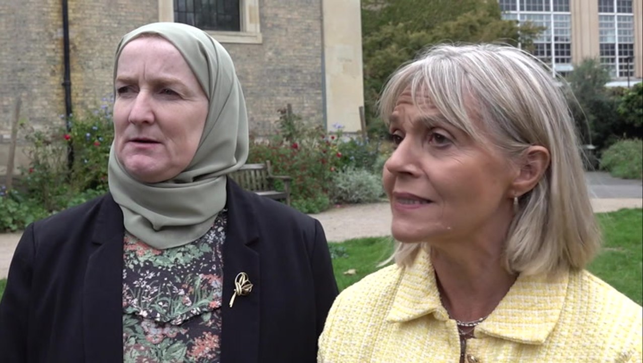 Jewish and Muslim women unite against hate on anniversary of October 7 attacks
