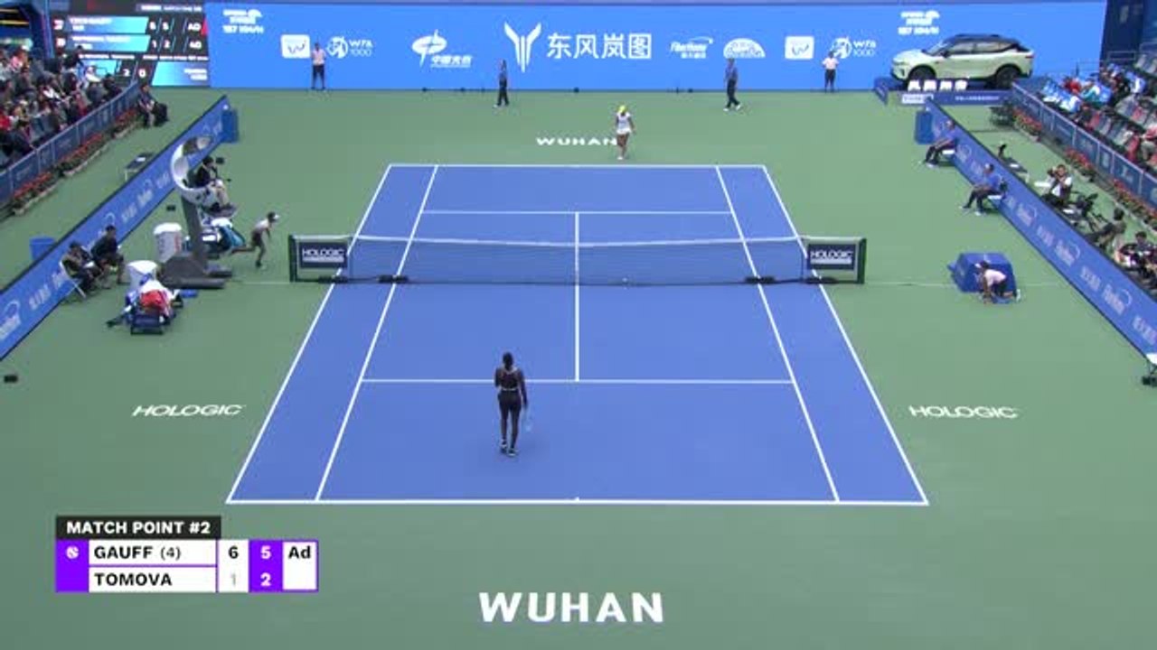 Wuhan - Une Coco Gauff intraitable