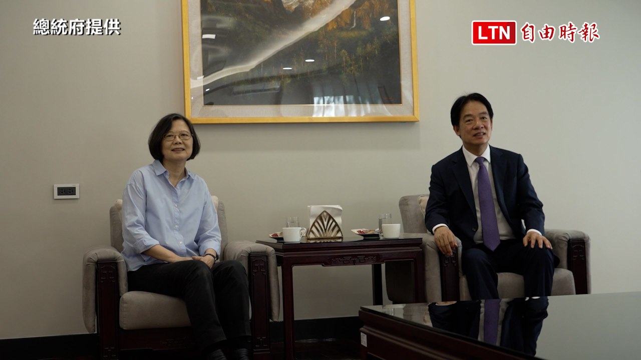 賴總統：蔡英文是台灣最佳代言人 全力支持出訪歐洲（總統府提供）