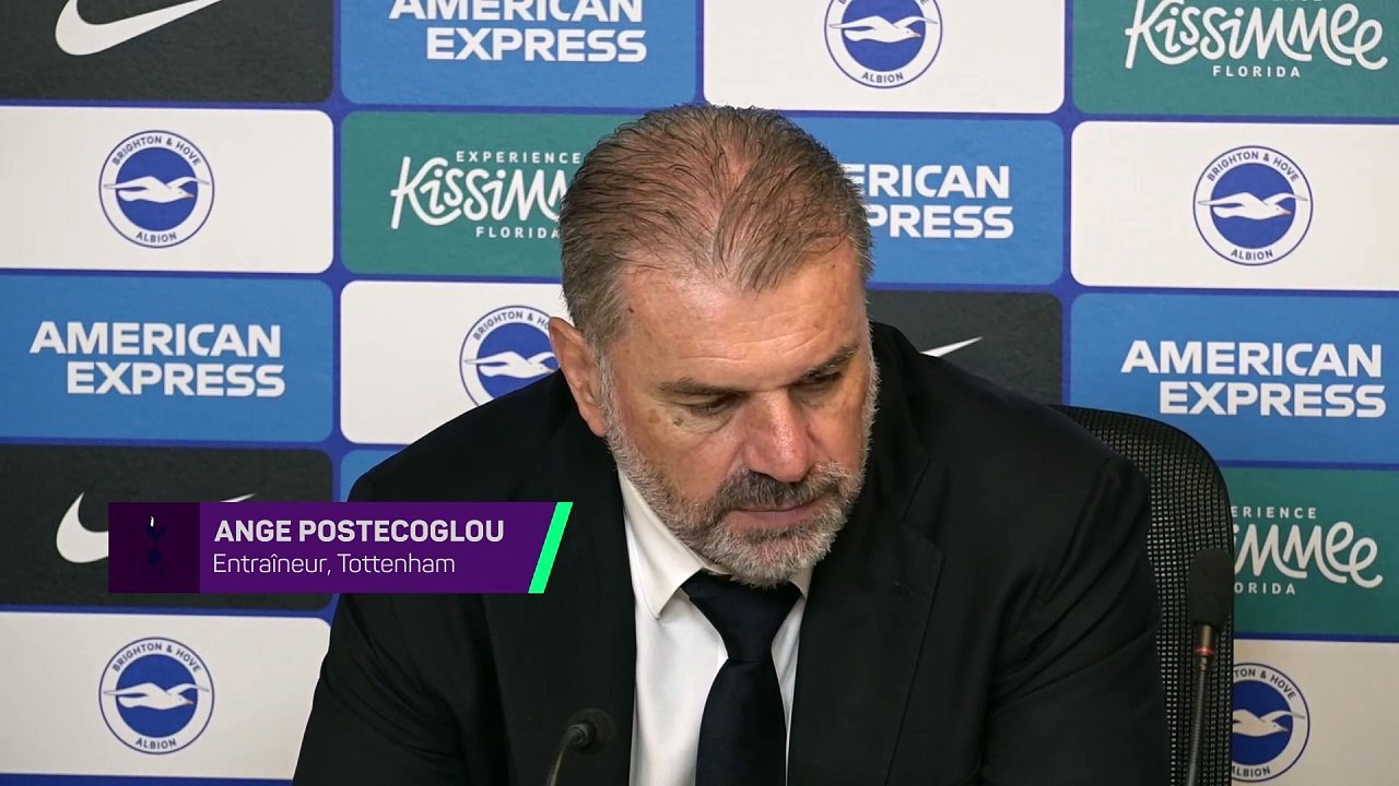 Postecoglou : “C’est inacceptable”