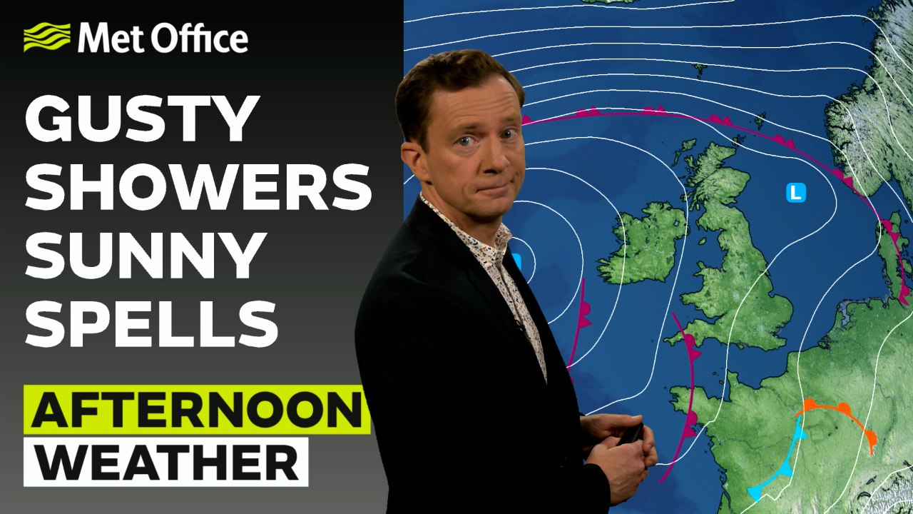Met Office Afternoon Weather Forecast 07/10/24