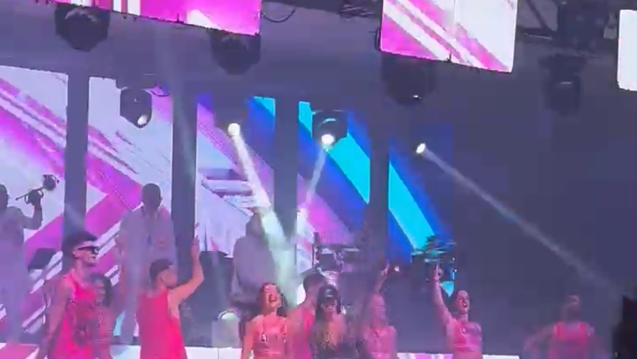 Naiara baila la 'Potra salvaje'