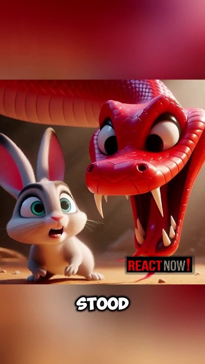 The Brave Rabbit and the Red Snake