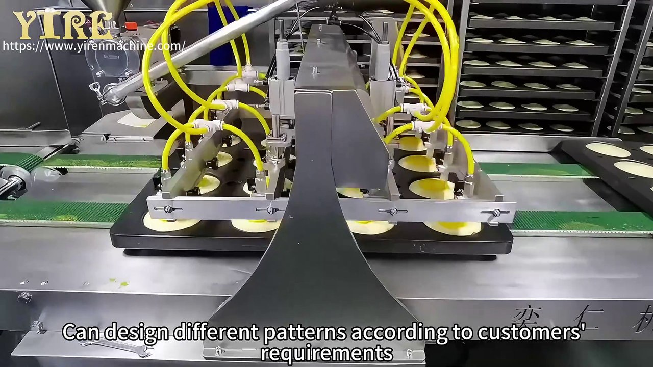 Topping round design machine