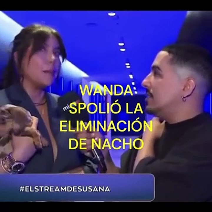 Nacho Elizalde; a Wanda Nara