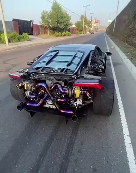 Twin Turbo Huracan Exhaust Sound #supercar #car