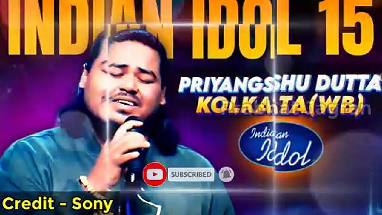 Indian Idol 15 Audition Promo Priyangshu Dutta Priyangshu Dutta Audition Promo Indian Idol 15
