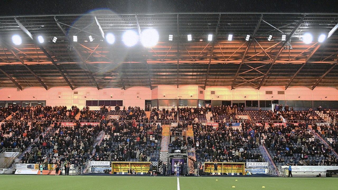 Falkirk FC New lighting system installed