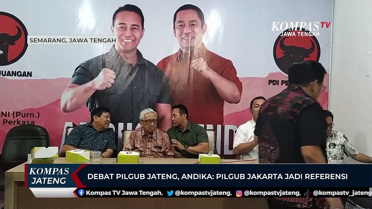 Debat Pilgub Jateng, Andika: Pilgub Jakarta Jadi Referensi