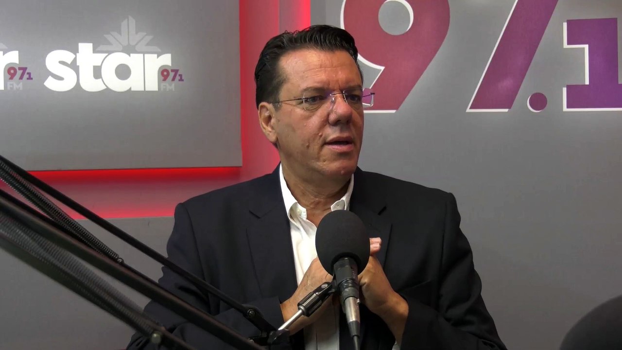 Ο υποψήφιος πρόεδρος της ελληνικής ομοσπονδίας πετοσφαίρισης, Τάσος Πασπαλάς, στον Star FM 97.1