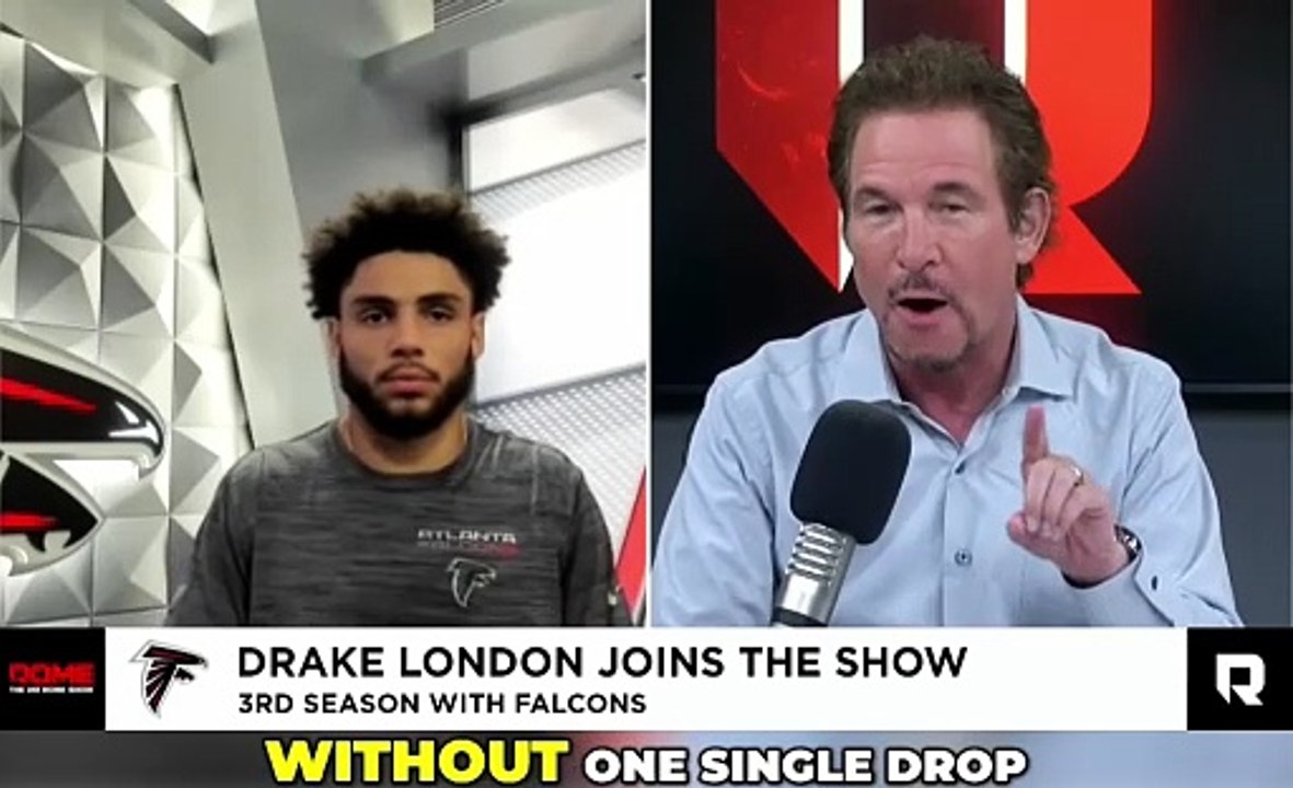 Drake London joined the show