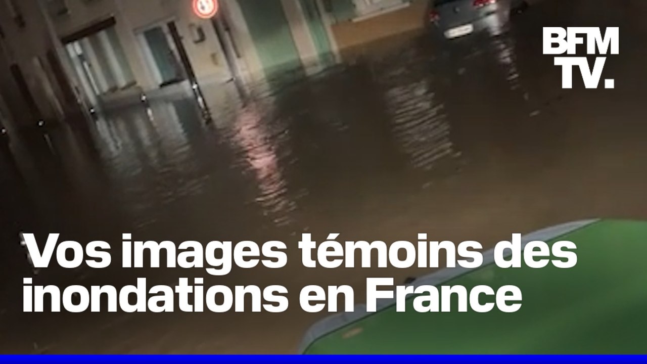 Dépression Kirk: vos images témoins des inondations en France