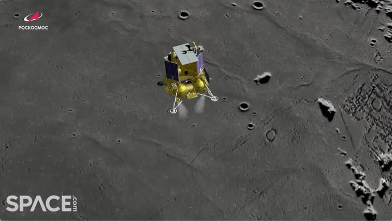 Russia's Luna-25 Lunar Lander Crashed Into The Moon, Ending Mission