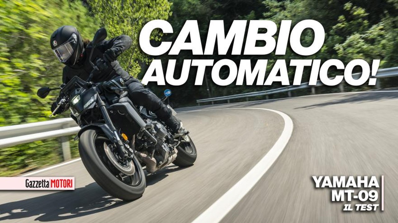 Yamaha MT-09 Y-Atm con cambio automatico: la prova
