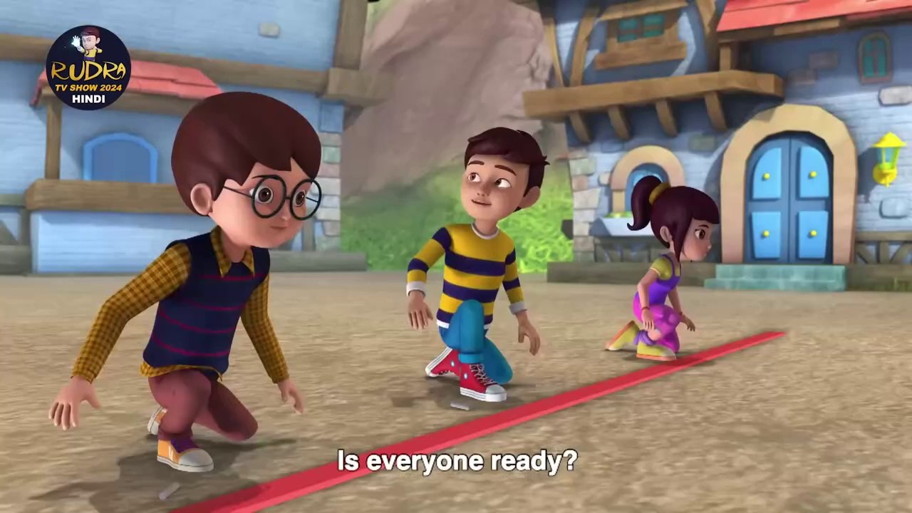 Rudra Magical Lotus Flower _ Super Action Cartoon _ Rudra TV Show 2024 Hindi _ Best Animation in Hindi