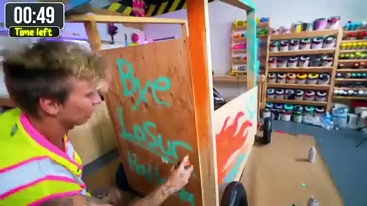 Ninja kids.If You Build It, I'll Pay For It|BEN AZELART vs Camhuff Art challenge