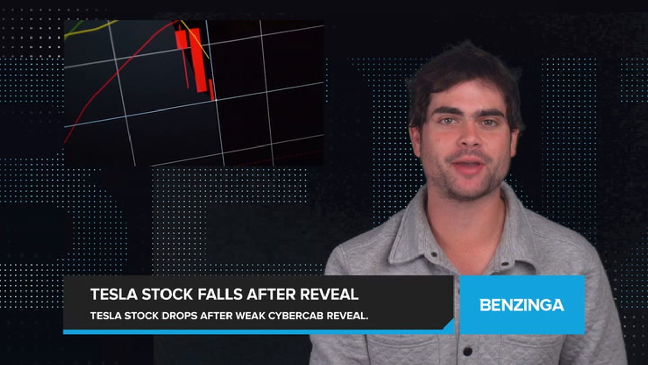 Tesla Stock Drops After Underwhelming Cybercab Reveal. Here's Why Investors Came Away Underwhelmed