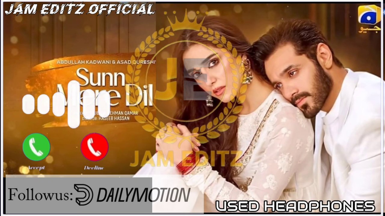 Sun Mere Dil Drama| New Ringtone 2024 Drama | Pakistani drama OST|har pal Geo |Jam Editz Official|