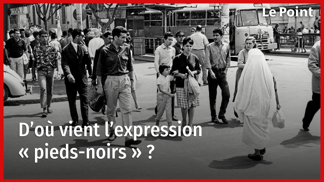 D’où vient l’expression « pieds-noirs » ?