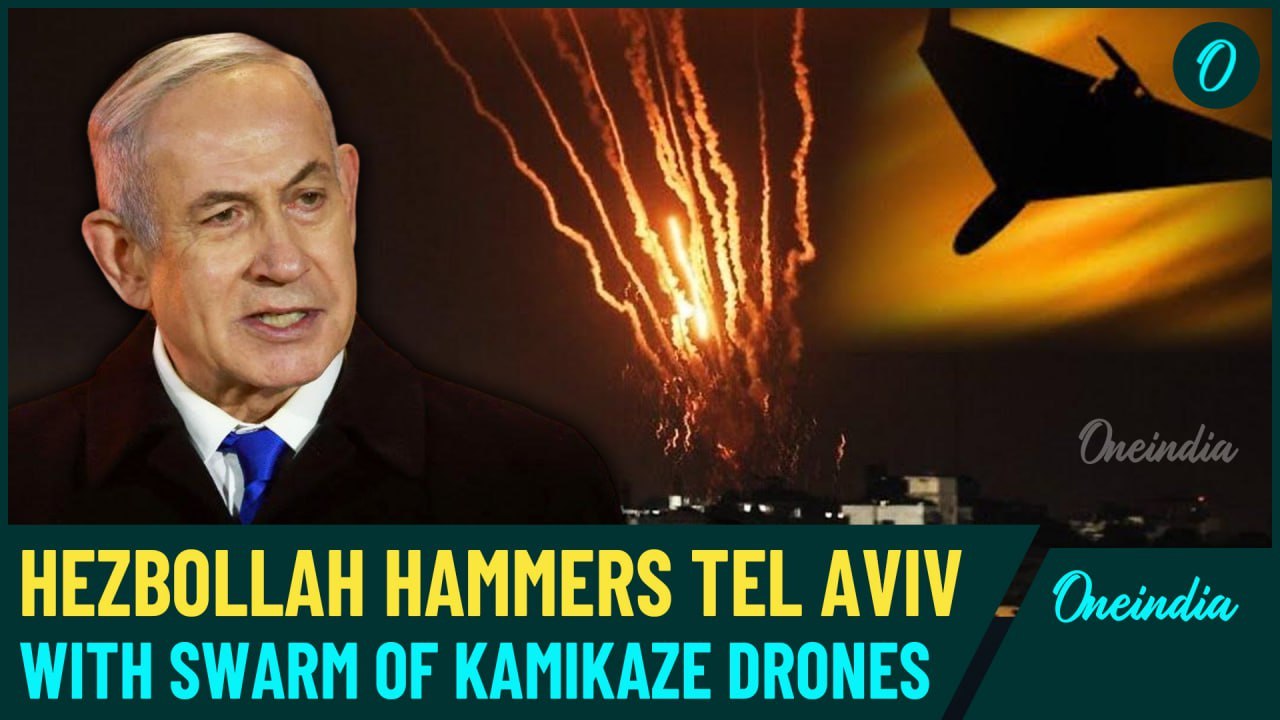 Hezbollah’s Kamikaze Drone Squadron Devastate Tel Aviv in Massive Attack |  IDF Caught Off Guard!