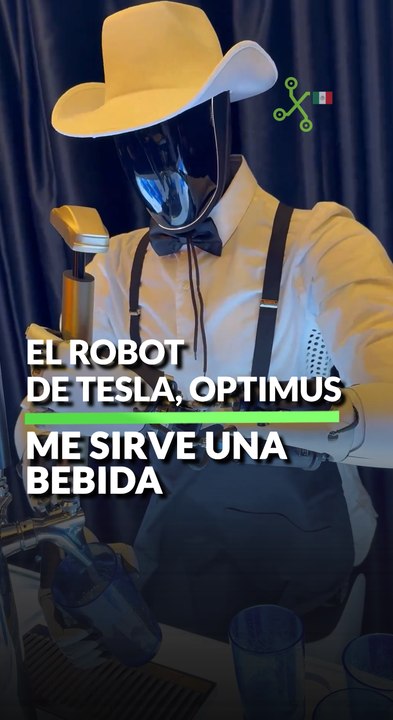 Optimus, el robot de Tesla que puede servir tu bebida