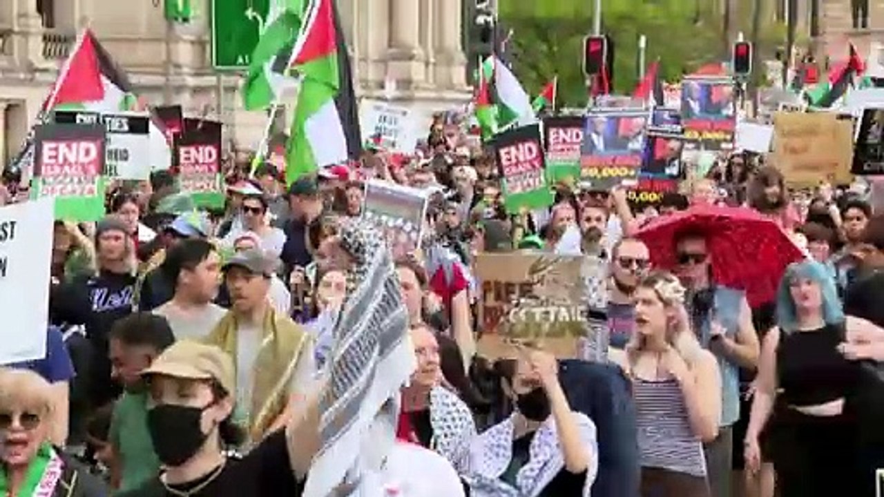 Pro-Palestine protests continue nationwide