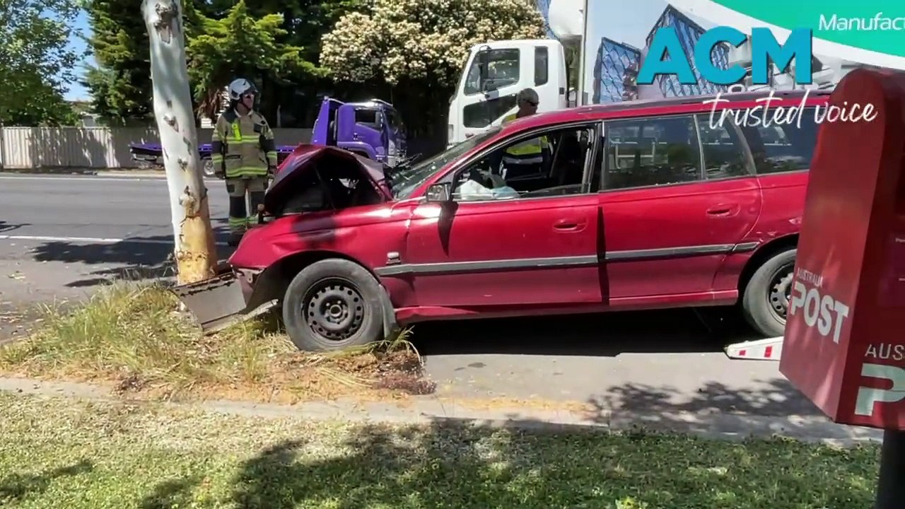 Crash on High Street Oct 14 2024