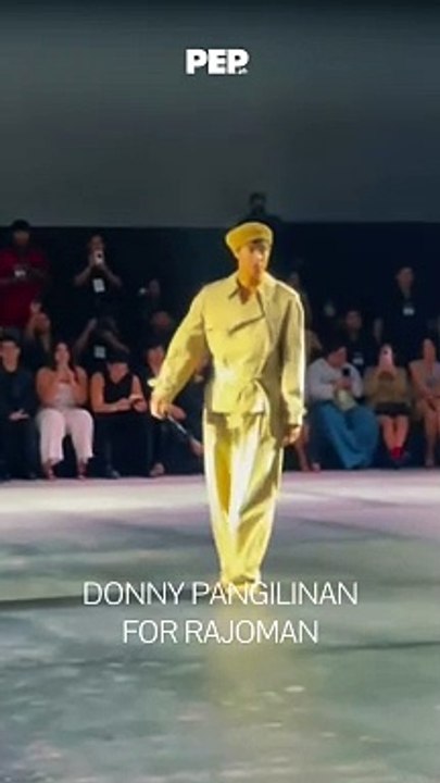 Donny Pangilinan walks the runway for RAJOMAN | PEP Goes To