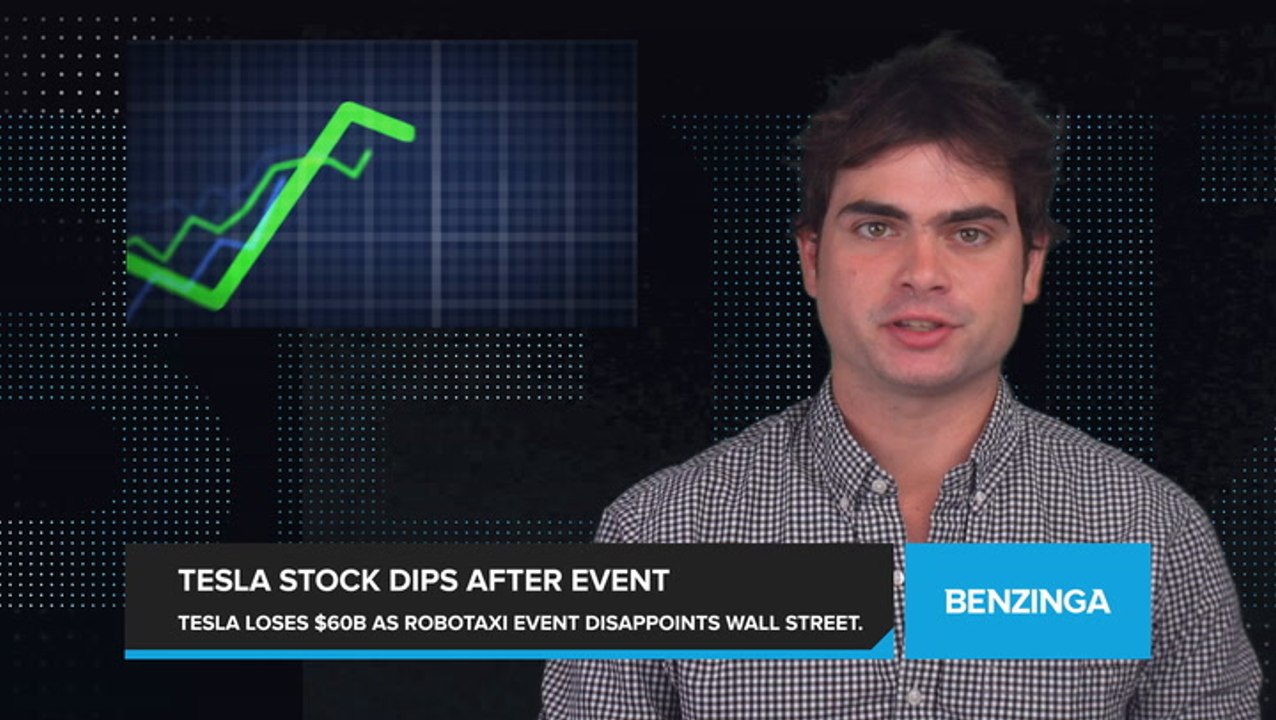 Tesla Loses $60 Billion as Robotaxi Event Leaves Wall Street Skeptical